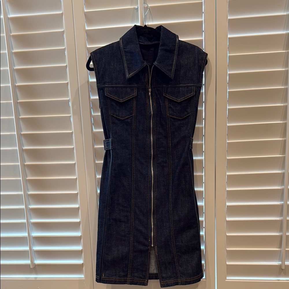 Givenchy Denim Sleeveless Dress